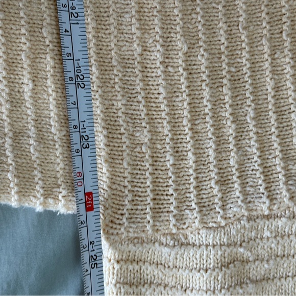 Free‎ People Beach Beige Carter Knit Sweater and Shorts Set Size Medium EUC - Picture 7 of 9